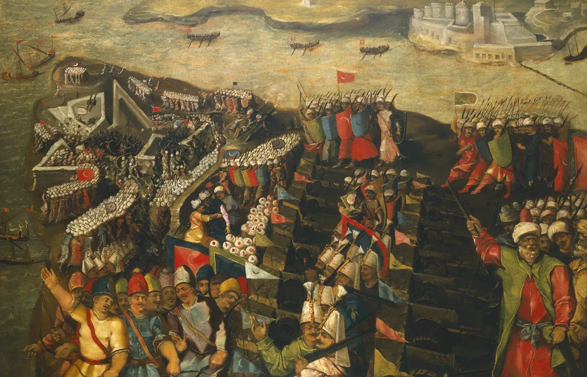 The Siege of Malta: Capture of St Elmo, 23 June 1565 This is the third of eight pictures commemorating the Siege of Malta in 1565. It portrays the capture of Fort St Elmo on 23 June. Fort St Elmo was captured after a sie
