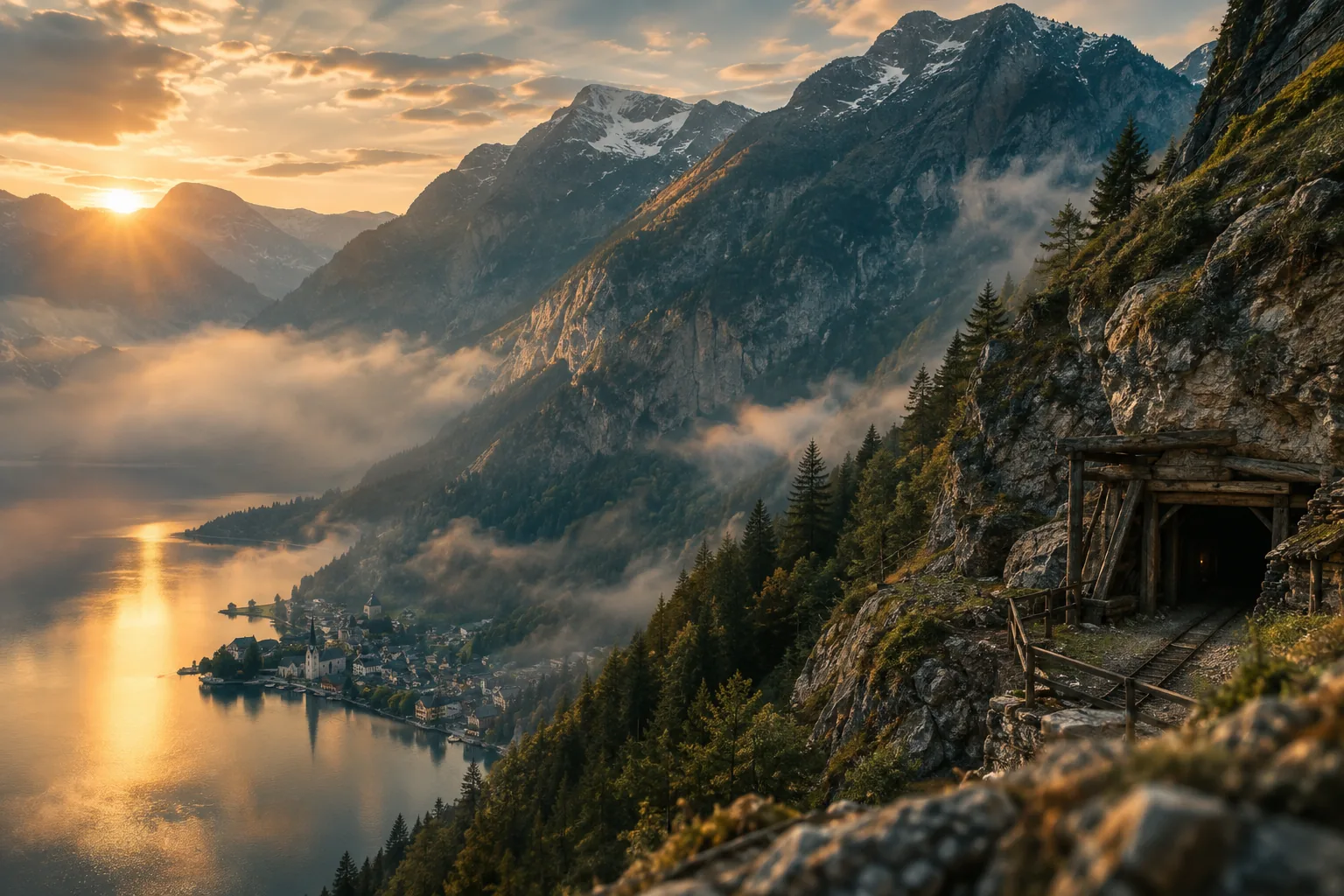 Hallstatt saltgruva
