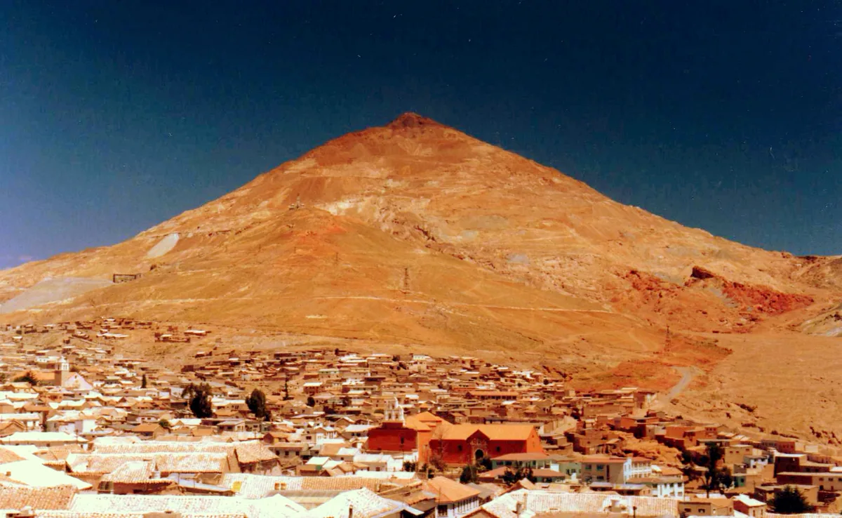 El Cerro Rico, Potosí, Bolivia